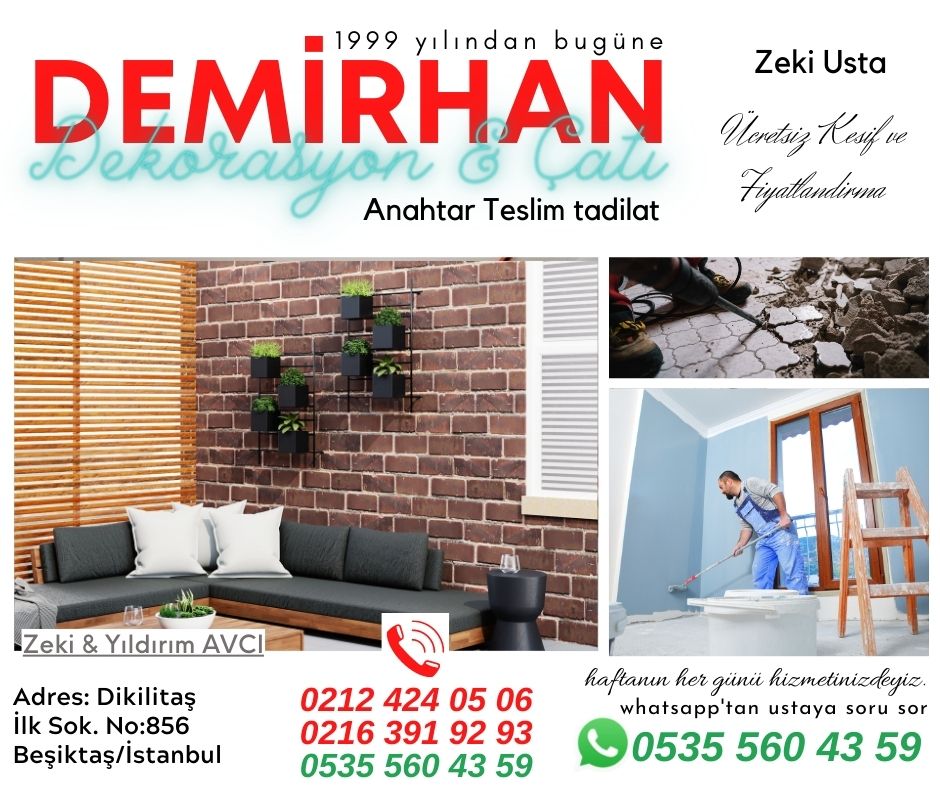 Mecidyeköy Çatı Firmaları